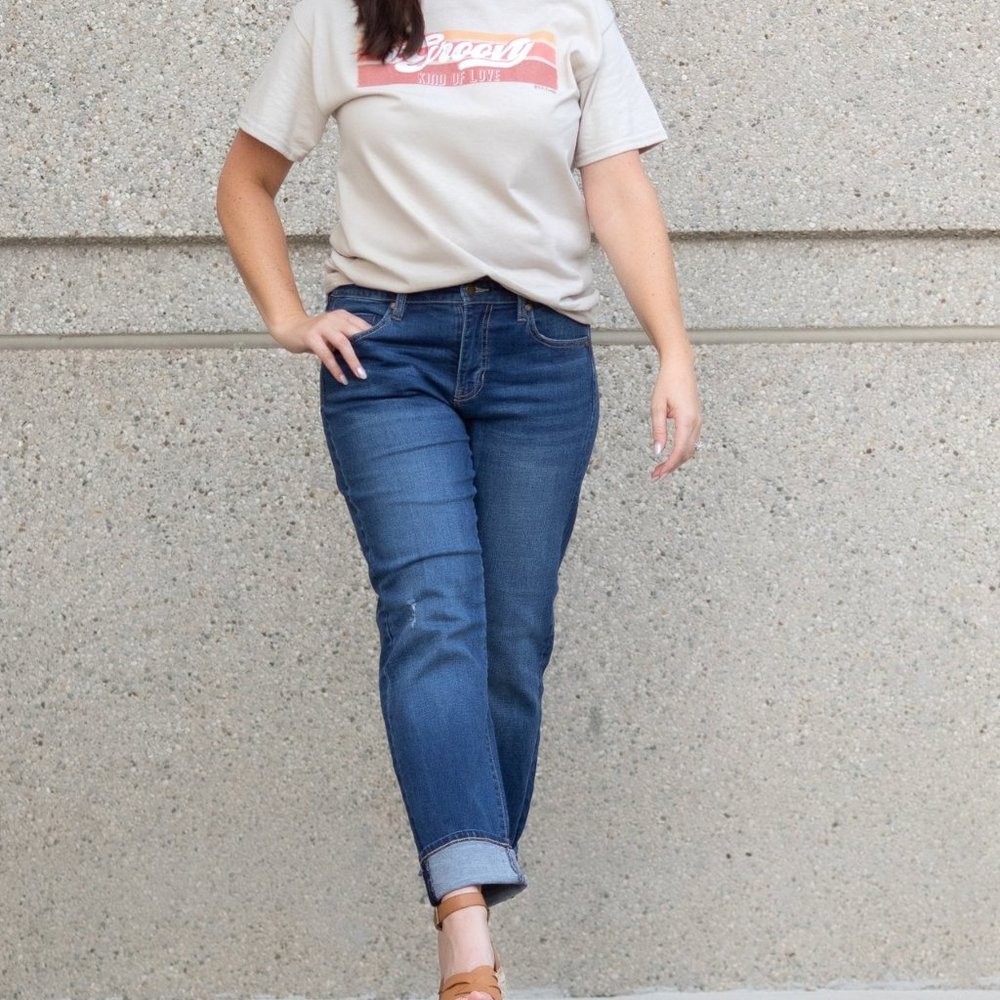 ⭐️Liverpool Marley Girlfriend Sustainable Denim